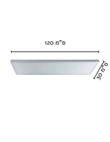 גוף צמוד תקרה מעוצב דגם סיגל לבן