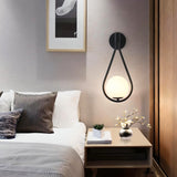 צמוד קיר מעוצב דגם ליאו שחור