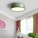 צמוד תקרה מעוצב דגם ריף ירוק