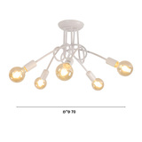 גוף תלייה מעוצב דגם אסיה לבן