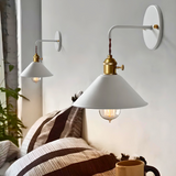 צמוד קיר מעוצב דגם אביב לבן