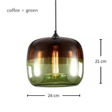 גוף תליה מעוצב דגם עמית,ירוק-חום