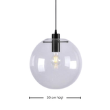 גוף תליה מעוצב דגם לונה שחור