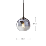 גוף תלייה מעוצב דגם טל אפור