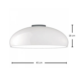 גוף תליה מעוצב דגם מיכאל לבן