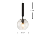 גוף תליה מעוצב דגם יהלום שחור