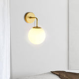 צמוד קיר מעוצב דגם רוני זכוכית חלבית