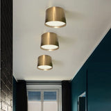 גוף צמוד תקרה מעוצב צילינדר דגם הדר פליז