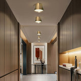 גוף צמוד תקרה מעוצב צילינדר דגם הדר פליז