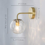 צמוד קיר מעוצב דגם רוני שקוף