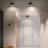 גוף צמוד תקרה מעוצב צילינדר דגם הוד שחור