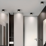 גוף צמוד תקרה מעוצב צילינדר דגם הוד שחור