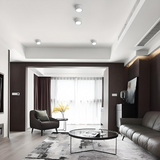 גוף צמוד תקרה מעוצב צילינדר דגם הוד לבן