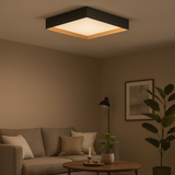 גוף צמוד תקרה מעוצב דגם אורן שחור