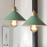 גוף תליה מעוצב דגם סהר, ירוק פסטל