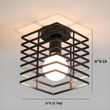 צמוד תיקרה מעוצב דגם מורן