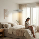 גוף תליה מעוצב דגם לידר לבן/עץ