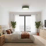 צמוד תקרה מעוצב דגם ריף ירוק