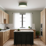 צמוד תקרה מעוצב דגם ריף ירוק