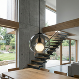 גוף תליה מעוצב דגם יאן שחור מעושן