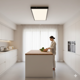 גוף צמוד תקרה מעוצב דגם סיגל שחור