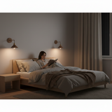 צמוד קיר מעוצב דגם אביב קפה