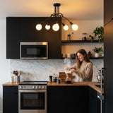 גוף תלייה מעוצב דגם אסיה שחור