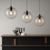 גוף תליה מעוצב דגם לונה שחור