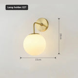 צמוד קיר מעוצב דגם רוני זכוכית חלבית