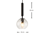 גוף תליה מעוצב דגם יהלום שחור