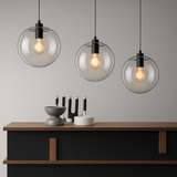 גוף תליה מעוצב דגם לונה שחור