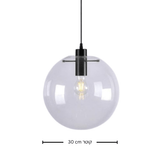 גוף תליה מעוצב דגם לונה שחור