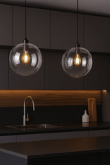 גוף תליה מעוצב דגם לונה שחור