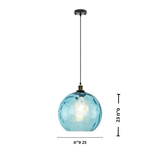 גוף תליה מעוצב דגם תכלת