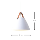 גוף תליה מעוצב דגם זיו לבן