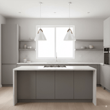 גוף תליה מעוצב דגם זיו לבן