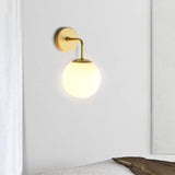 צמוד קיר מעוצב דגם רוני זכוכית חלבית