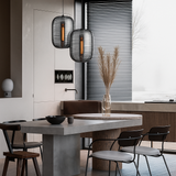 גוף תאורה תלויי תקרה דגם ספיר אפור