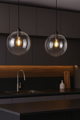 גוף תליה מעוצב דגם לונה שחור