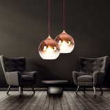 גוף תליה מעוצב דגם אדווה רוז גולד