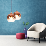 גוף תליה מעוצב דגם אדווה רוז גולד