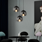 גוף תליה מעוצב דגם יאן שחור מעושן