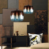 גוף תליה מעוצב דגם עמית, כחול-חום