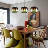 גוף תליה מעוצב דגם עמית,ירוק-חום