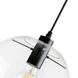 גוף תליה מעוצב דגם לונה שחור