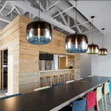 גוף תליה מעוצב דגם עמית, כחול-חום