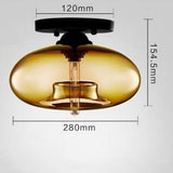 צמוד תיקרה מעוצב דגם ברקת