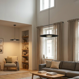 גוף תליה מעוצב דגם לידר שחור/עץ