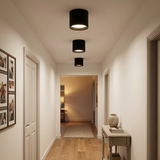 גוף צמוד תקרה מעוצב צילינדר דגם הוד שחור