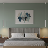 גוף תליה מעוצב דגם קרן לבן